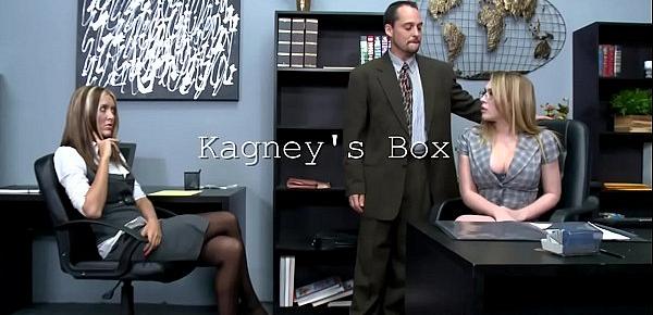  Brazzers - Big Tits at Work -  Kagneys Box scene starring Kagney Linn Karter and Jordan Ash